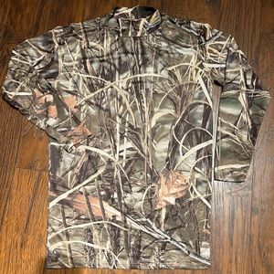 Team Realtree Advantage Max4 Camo Hunting Shirt - Mens Lg
